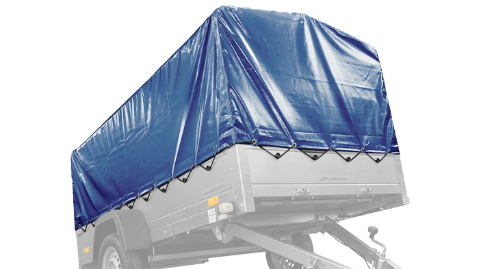Váztakaró h-800 UNITRAILER ponyva pótkocsihoz 264x125cm GARDEN 264 KIPP