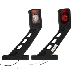 Két darabos TT TECHNOLOGY TT.12191 LED-es helyzetjelző lámpa szett, bal + jobb, gumikaron