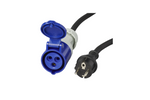 Adapter földelt csatlakozódugóval és CEE aljzattal 16A ProPlus 373527DE kábel 150cm