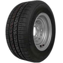 Megerősített pótkocsi kerék KENDA GUMIABRONCS 195/55 R10C 98/96N KENDA FELNI 6Ix10"H2 5x112 ET:-4