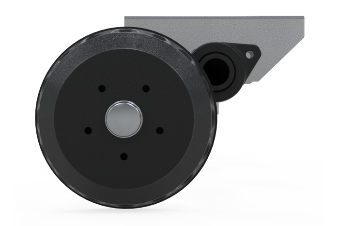 KNOTT VGB18 fékezett tengely pótkocsihoz/szállítóhoz 1800kg 1140/1248mm 1700mm 5x112