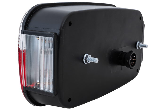 ASPÖCK Multipoint III hátsó lámpa 8 funkciós bal oldali