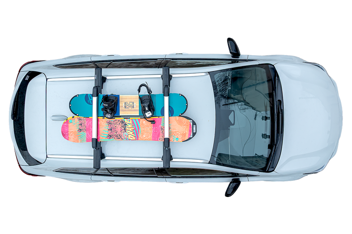Inter Pack Frostline 4 - alumínium tartó 4 pár síléchez vagy 2 snowboardhoz