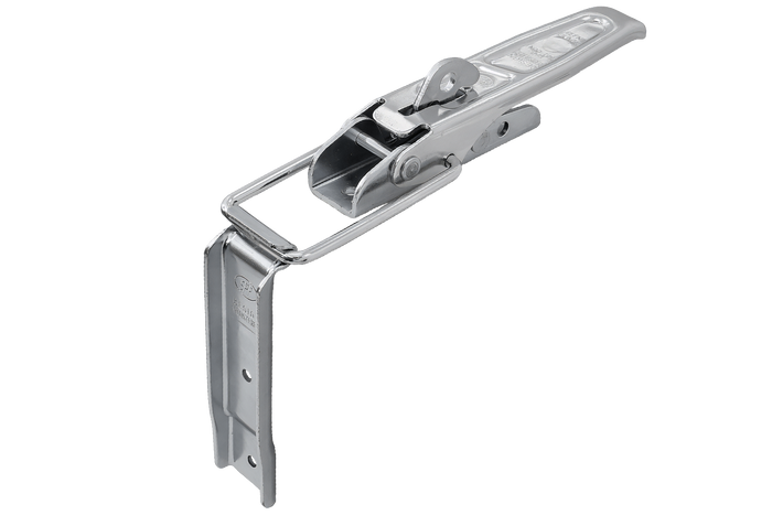 Oldalsó vonóhorog STEELPRESS ZB-01+Z-02 rögzítővel a pótkocsi teljes oldalsó zárásához