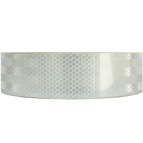 UNITRAILER öntapadós kontúrfényvisszaverő szalag, fehér - 1 MÉTER