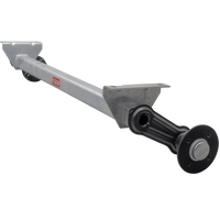 KNOTT VG7-L fékezetlen tengely UNITRAILER pótkocsihoz 750kg 1070mm 1370mm 4x100