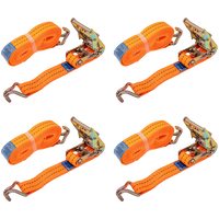 Négy darabos UNITRAILER 6m/35mm/2t szállítószalag-készlet feszítővel