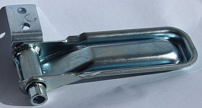 WINTERHOFF BSCH 10-17-170+BSCHG 10-17-A oldalsó zsanér fogantyúval, komplett pótkocsi oldalra szerelhető