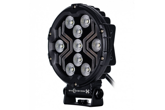 LED munkalámpa reflektor KAMAR X-SPIDER L0196 9xLED 1700lm