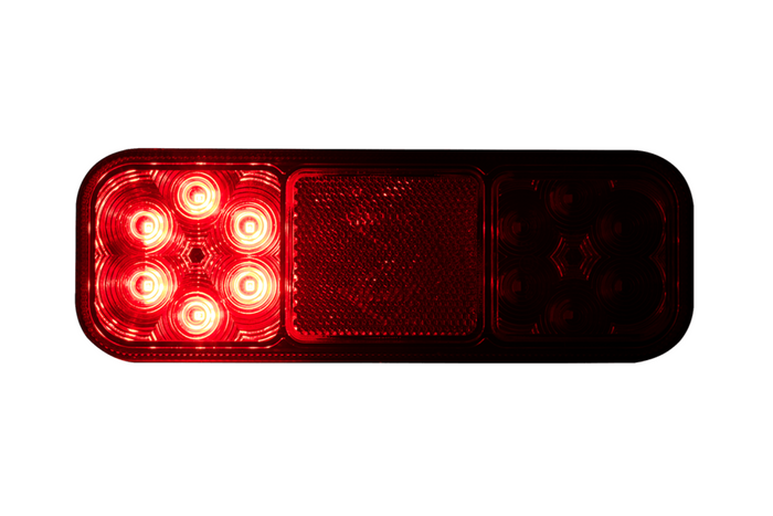 HORPOL LZD2831 LED hátsó lámpa 4 funkciós univerzális
