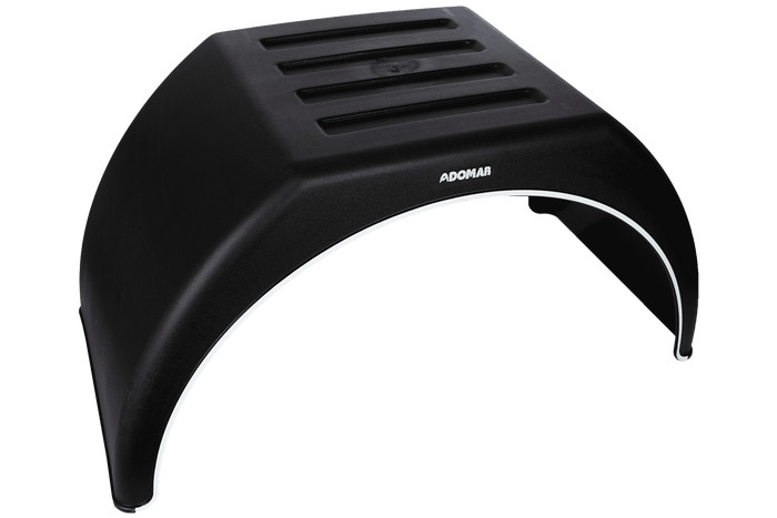 Dupla sárvédő pótkocsihoz 14-16" DOMAR DK3115 lapos kerékív 915/450mm