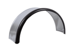 Utánfutó sárvédő 13-15" DOMAR DK7110 kerékív 820/240mm fém gumi szegéllyel
