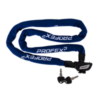 PROFEX 81659 Neo 130 cm-es láncos kerékpárzár zárral