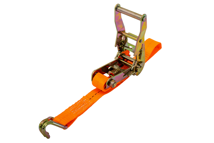 Négy darabos UNITRAILER 4m/25mm/1t szállítószalag-készlet feszítővel