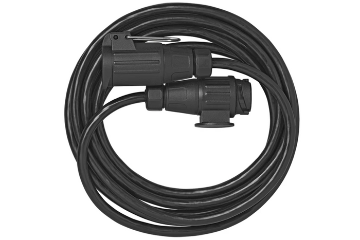 ProPlus 343528 pótkocsi hosszabbító kábel, 13 tűs csatlakozó/aljzat, 5 m