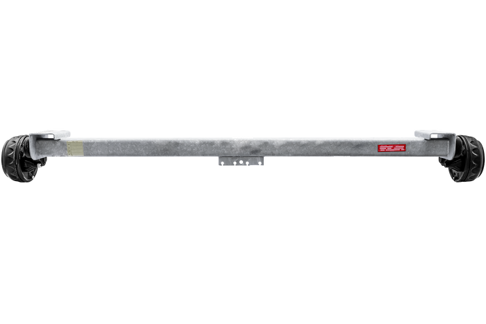 KNOTT VGB13 fékes hajóutánfutó tengely 1350kg 1700mm 2200mm 5x112