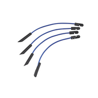Négy darabos ProPlus 342180 ponyvakapocs készlet, rugalmas, többfunkciós zsinórokkal, 280 mm