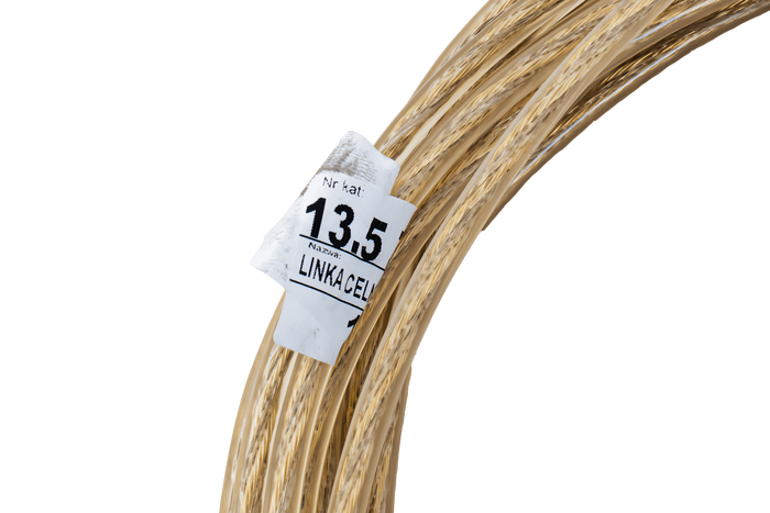 Bozamet acélmagos vámtámogató TIR kötél, 13,5 m