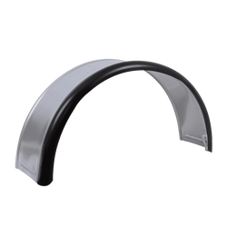 Utánfutó sárvédő 13-15" DOMAR DK7110 kerékív 820/240mm fém gumi szegéllyel