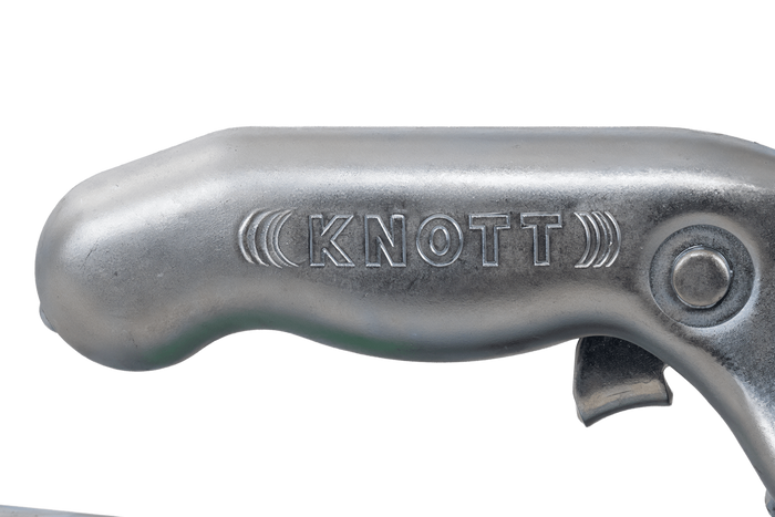 KNOTT KQ14-C gömbfejű vonóhorog 1400 kg-os pótkocsihoz, 70 mm-es négyzet alakú vonórúddal