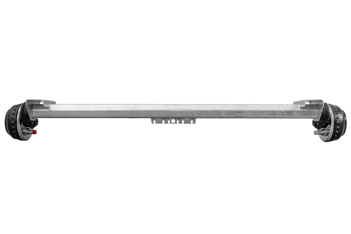 AL-KO COMPACT fékezős hajóutánfutó tengely 1000kg 1446/1554mm 2000mm 5x112