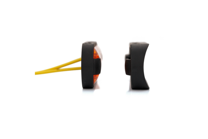 Narancssárga jelzőlámpa HORPOL LD 3211 LED vékony univerzális