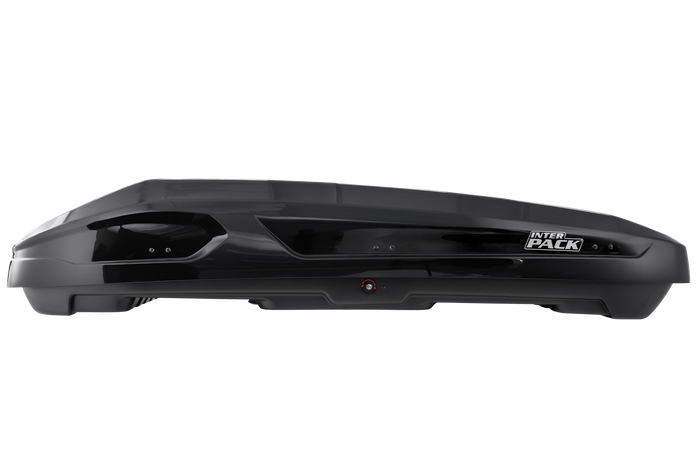 Inter Pack Monsun L tetőbox, fekete metálfényezéssel