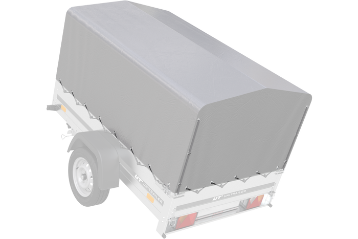 Váztakaró h-800 UNITRAILER ponyva pótkocsihoz 200x125cm GARDEN 201 KIPP