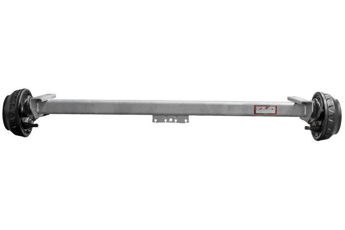 KNOTT VGB18MV fékezett tengely pótkocsihoz/szállítóhoz 1800kg 1400mm 1900mm 5x112