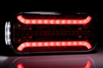 FRISTOM FT-230 LED hátsó lámpa bajonettzárral, 6 funkciós, univerzális