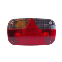 ASPÖCK MULTIPOINT III hátsó lámpa bajonettzárral, 5 tűs, 6 funkciós, bal oldali