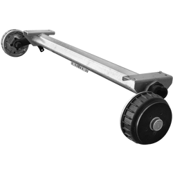 AL-KO EURO fékezett hajóutánfutó tengely 1800kg 1445/1555mm 2030mm 5x112