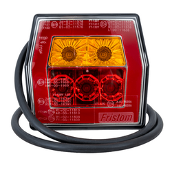 FRISTOM FT-122 LED hátsó lámpa 3 funkciós univerzális