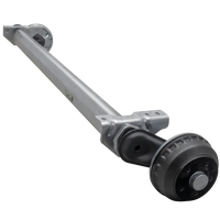 AL-KO COMPACT fékező tengely pótkocsihoz/szállítóhoz 1350kg 1400mm 1850mm 5x112