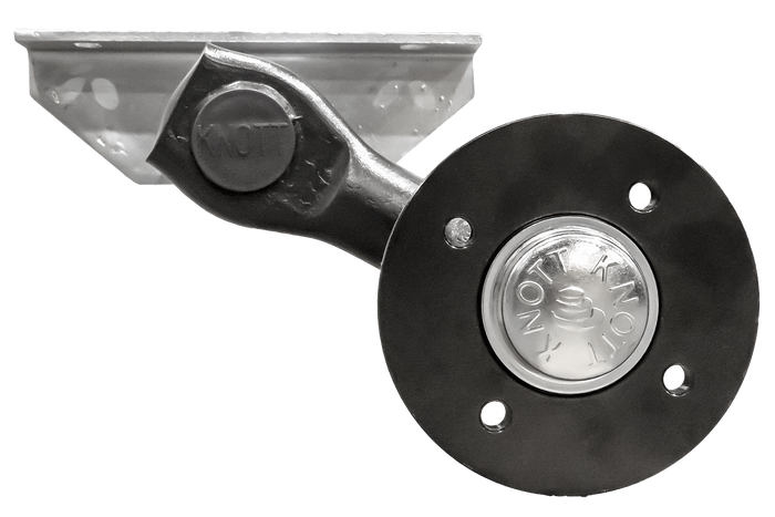 KNOTT VG7-L fékezetlen pótkocsi tengely 750kg 1200mm 1650mm 4x100