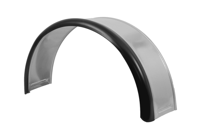 Utánfutó sárvédő 13-15" DOMAR DK7110 kerékív 820/240mm fém gumi szegéllyel
