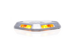 Hátsó emelő figyelmeztető lámpa WAŚ 1127 W152 LED narancssárga