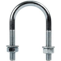 DROMET kerek bilincs anyákkal és alátétekkel M6 28/55