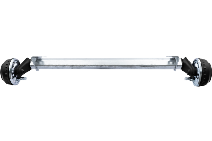 AL-KO COMPACT fékező tengely pótkocsihoz/szállítóhoz 1000kg 1130mm 1540mm 5x112