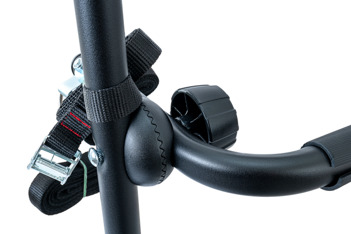 Peruzzo Brennero 4x4 pótkerék kerékpártartó - 2 kerékpáros tartó sínekkel (fekete)