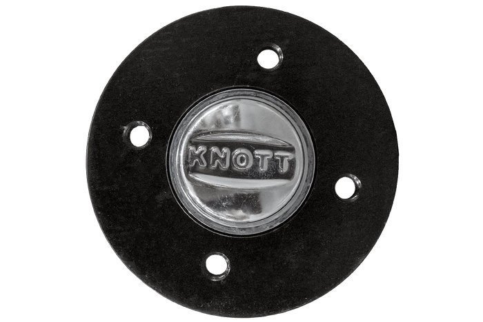 KNOTT VR7 fékezetlen merev tengely rugós pótkocsihoz 750kg 1480mm 1820mm 4x100