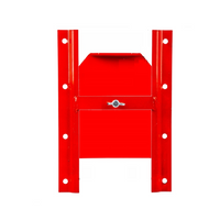 Piros gabonacsúszda UNITRAILER mezőgazdasági pótkocsikhoz 250x355mm