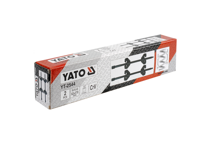 YATO YT-2544 rugóösszehúzók 82x370mm 2 db.
