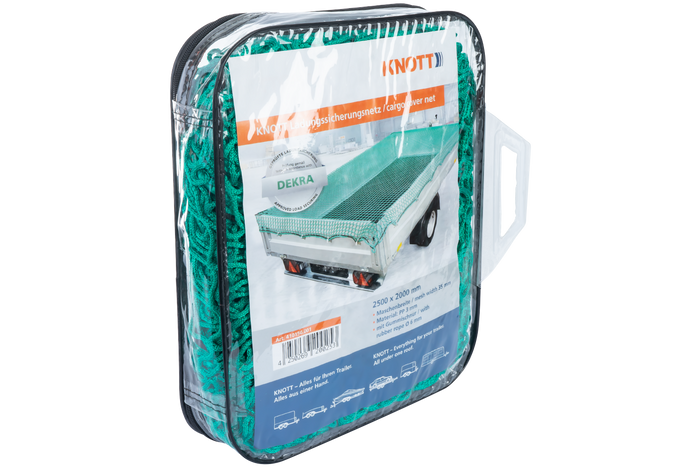 KNOTT pótkocsi szállítóháló pótkocsi rakományának biztosítására 200x250cm