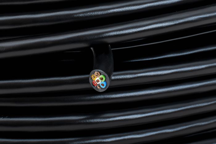 TEXSIM YLY-S 7x0.5 héteres elektromos kábel - 1m