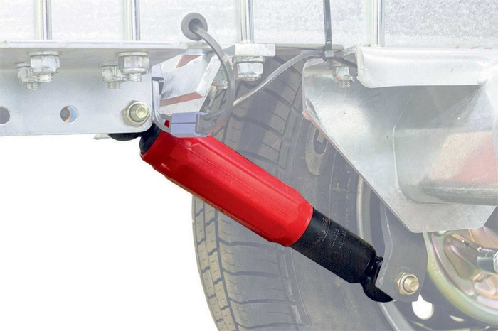 AL-KO nyolcszögletű lengéscsillapító pótkocsi tengelyekhez 1800-3500 kg-os teherbírással, egyes és tandem tengelyekhez