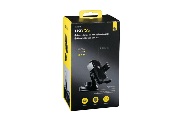 Easy-Lock LAMP telefontartó tapadókorongos rögzítéssel