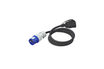 CEE dugós és védőérintkezős aljzatos adapter 16A 230V ProPlus 373530DE kábel 150cm