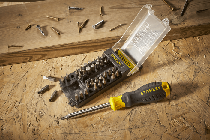 STANLEY MULTIBIT 34 részes csavarhúzó bitkészlettel