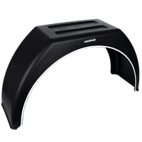 Utánfutó sárvédő 14-17" DOMAR DK3110 lapos kerékív 870/260mm